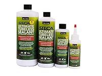 SILCA Ultimate Tubeless Tire Sealant W/FIBERFOAM | Long Lasting, Fast Sealing Bike Tire Sealant | Tubeless Sealant - MTB, Road, Gravel Bicycle Tires | Tire Sealant Bicycle (16oz Sealant with Carbon)