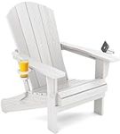 SERWALL Adirondack Chair with Cup H
