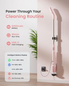 Leebein Electric Spin Scrubber – Cordless Power Cleaning Brush