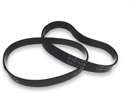 DIRT DEVIL Style 4&5 Belt, for Featherlite upright-2-pack, Pack of 1, Black, 2 Count