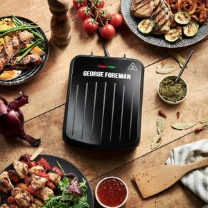 George Foreman Small Electric Grill – Black