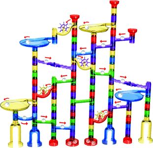 Marble Mania Marble Run Set – 162-Piece Construction Toy