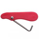 New A&R Hockey & Figure Red Ice Skate Lace Tightener Puller Tool with Extended Hook