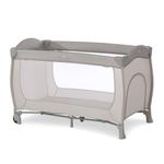 Hauck Sleep N Play Go Plus 4-Piece Combination Travel Cot, from Birth to 15 kg, Incl. Slip-on, Wheels, Folding Base, Carry Bag, Compact, Foldable