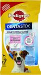 Pedigree Denta Stix Young & Small Dogs 7 Sticks, Variety Flavour, 110G, 1 Count