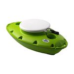 CreekKooler PuP Floating Cooler, 15 Quart, Tow Behind, Green, 15 QT