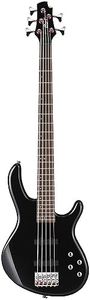 Cort Action Bass V Plus 5-String Electric Bass Guitar, Black