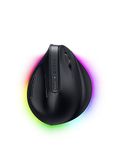 Razer Pro Click V2 Vertical Wireless Mouse: 6 Button Ergonomic Design - One Click AI Prompt - Long Battery Life - Multi Device Connectivity via 2.4GHz, Bluetooth, or USB C Wired Mode - Chroma RGB