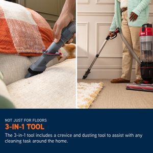 Vax Mach Air Upright Vacuum Cleaner – Lightweight, Red