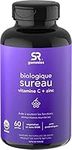 Sports Research Elderberry Gummies Concentrate with Vitamin C, Zinc & Probiotics for Immune Support & Gut Health | USDA Organic, Vegan Certified & Non-GMO Verified (120 Gummies)