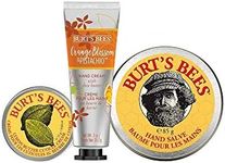 Burt's Bees Moisturising Hand Care Bundle. Includes a trio of, Lemon Butter Cuticle Cream Hand Salve Orange Mini Hand Cream