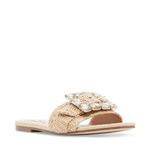 Steve Madden Women's Marika Slide Sandal, Raffia, 8 UK