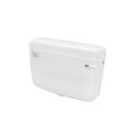 Parryware Slimline Single Flush Polymer Cistern for Toilet | Polypropylene White Flush Tank | With complete flushing set | E80901C