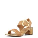 Donald Pliner Women's Day to Night Heeled Sandal, Natural/Platino, 11