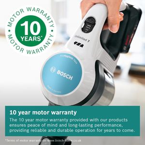 Bosch Unlimited 7 Aqua Cordless Vacuum Cleaner – White
