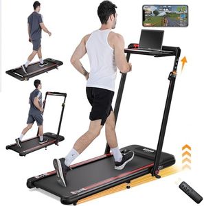 HiFast Walking Pad Treadmill Under Desk With Handle Bar
