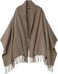 PFLife Cashmere Scarf for Women 80''*27'' Ladies Scarfs Gift Box Pashmina Shawls and Wraps Thick Oversized Scarf Winter (Khaki)