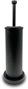 Indecor Home Matte Black Toilet Bowl Brush with Holder, Durable Bathroom Cleaning Tool, Modern Design for Easy Toilet Maintenance, Bathroom Cleaner Brush for Efficient Cleaning and Hygiene