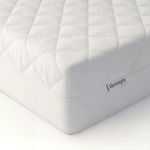 Silentnight Fibre Cot Bed Mattress - Safety & Supportive Comfort Baby Nursery - Breathable Fibres Prevents Overheating & Reduce Sleep Disturbance - Hypoallergenic & Machine Washable Cover, 70x140x10cm