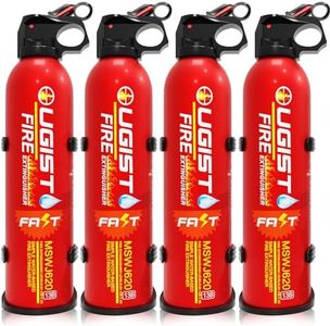 Ougist Fire Extinguisher for Home 620ml 4 Count,Can Prevent Re-lgnition,Best Suitable for Vehicle The House Car Truck Boat Kitchen Water-Based Fire Extinquishers