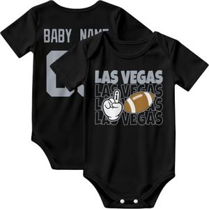 KREDE Las Vegas Baby Clothes Custom Name Bodysuit for Baby Boy Gifts