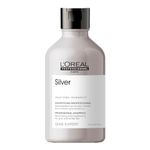 L’Oréal Professionnel Shampoo, For Grey, White or Light Blonde Hair, Serie Expert Silver, 300 ml