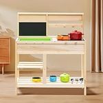 Wooden Mud Kitchen for 3-8years Gir