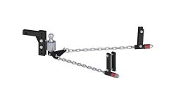 Andersen Hitches No-Sway Weight Distribution Hitch 8in Drop/Rise, 2-5/16in Ball, 3-6in Brackets