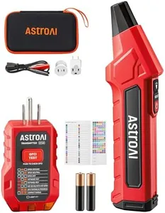 AstroAI Circuit Breaker Finder with GFCI Outlet Tester, Electrical Tester Tool for Home/Workshop Circuit Tracing, Quickly Locates Breakers with Indicators