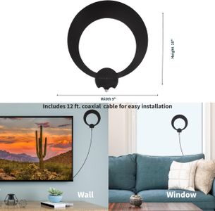 ClearStream Eclipse Amplified Indoor TV Antenna – Enhanced Signal Reception