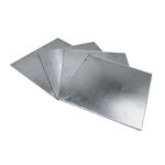 Aluminium Sheet Metal Plate - 1050 Grade - Premium Quality - Versatile Use - The Mesh Company (1mm Thick 100 x 100mm - 4 Pack)