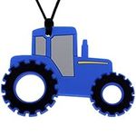 Tractor Chew Necklaces for Sensory 
