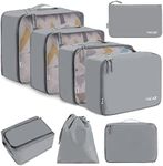 BAGAIL 8 Set Packing Cubes, Lightwe