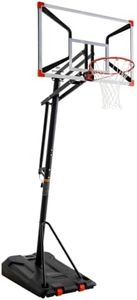 Silverback NXT Portable Adjustable 10ft Outdoor Basketball Hoop - 50" and 54" Basketball Goal Backboard Available - Assembles in 90 Minutes