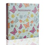 Arpan Photo Album Memo Slip In Case Photo Album For 200 x 4 x 6 Inch / 10x15 cm Photos (Butterflies)