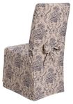 Madison Chateau Dining Room Chair SLIPCOVER SLICOVER, Navy