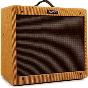 Fender Blues Junior Guitar Amplifier, Lacquered Tweed, with 2-Year Warranty