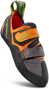 La Sportiva Men's Mistral Rock Climbing/Bouldering Shoe, Hawaiian Sun/Lime Punch, 9.5 US, 42.5 EU