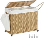 SONGMICS Laundry Hamper with Lid, 4