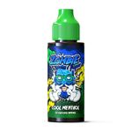 Cool Menthol vape liquid 100ml by Zombie Vapes | Ice Cold Menthol | 0mg Shortfill E Liquid (Nicotine Free Vape Juice) | 120ml bottle | Space to add Nic Shot or Nic Salt