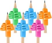 Pencil Grips - 6 Pack Pencil Grips for Kids Handwriting, Ergonomic Writing Training Aid Correction Silicon Gel Pencil Grips for Children Preschoolers