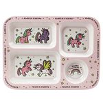 Lesser & Pavey LP42495A Little Stars Unicorn Tray,Pink and White