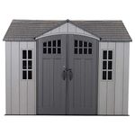 Lockable Outdoor Storage Shed by Lifetime ( Ten ft. by Eight ft.)