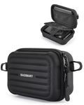 BAGSMART Digital Camera Case, Waterproof & Protective Small Camera Bag with 2 Carrying Ways, Lightweight Camera Sling Bag for Canon PowerShot/GoPro/Kodak Pixpro - Black