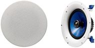 Yamaha NS-IC800 140 Watt 8-Inch 2-Way In-Ceiling Speakers - Pair (White)
