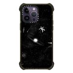 CASETiFY Ultra Impact iPhone 14 Pro Max Case [5X Military Grade Drop Tested / 11.5ft Drop Protection] - Gravity 3.0 - Glossy Black