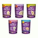 Eat Water Slim Konjac Pasta Penne, Fettuccine, Spaghetti, Lasagne & Tagliatelle - Zero Sugar Low Calorie, Keto Paleo & Vegan Diets | 3 of Each 270g (15 Packs)