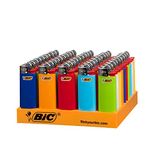 BIC Mini Lighter, Assorted Colors, 50-Count Tray