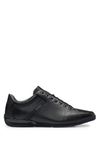 BOSS Male Saturn_Lowp_lux4 A_N Sneaker Black 9 UK