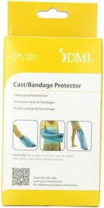 DMI Waterproof Arm Cast and Bandage Protector, 10 x 29 inches, Blue